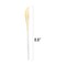 Smarty Had A Party Gold with White Handle Moderno Disposable Plastic Dinner Knives (240 Knives), 240PK 9320-GWK-CASE - alternate 3